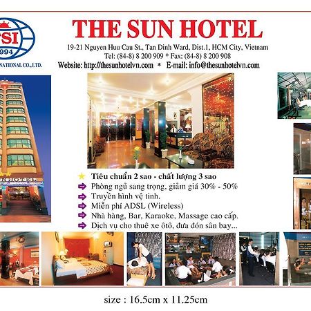 The Sun Hotel Ho Chi Minh Zewnętrze zdjęcie